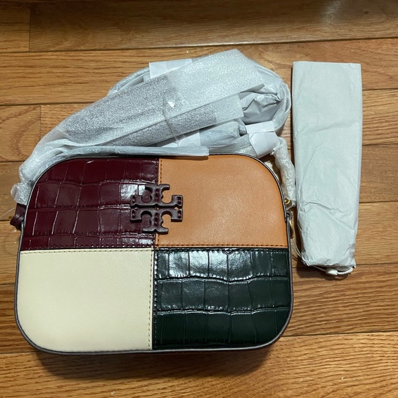 tory burch color-block camera bag - Picture 2 of 5